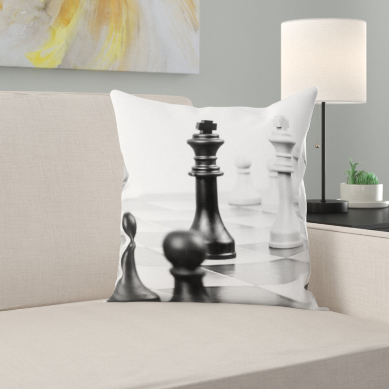 Coussin de jeu chess
