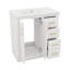 Ensemble de meuble-lavabo 30 po avec lavabo en céramique et 3 portes à tiroir à fermeture douce-1196458177-1196458176