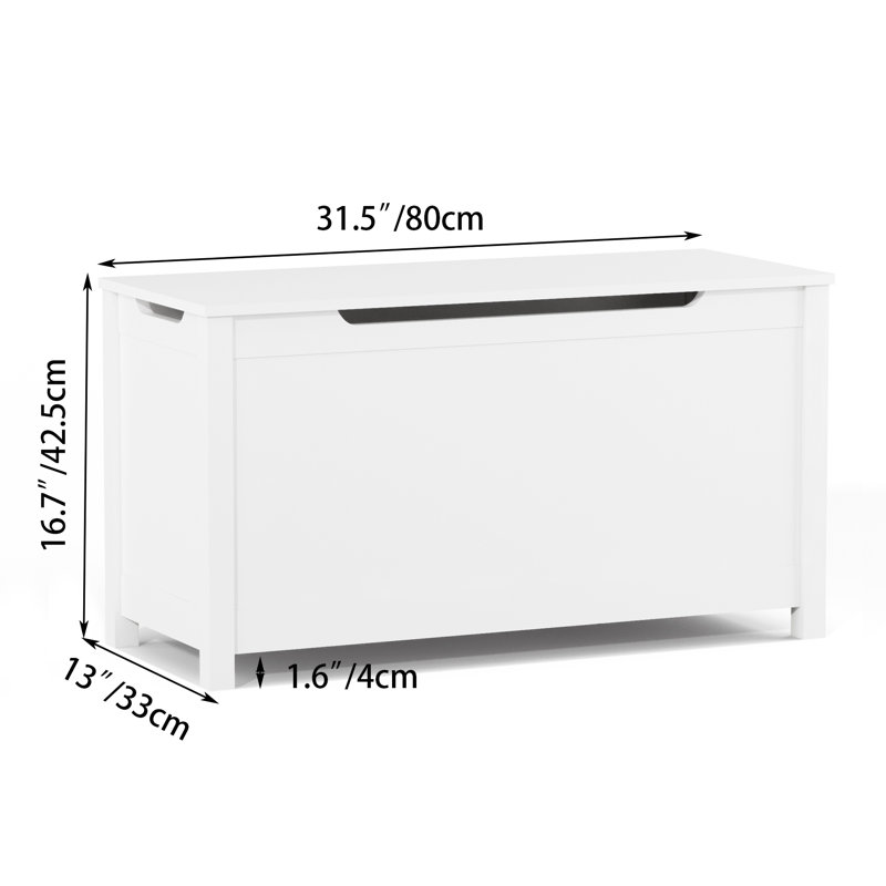 Harriet Bee Decorative Bin, White