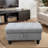 Parsifal Upholstered Ottoman-564611298