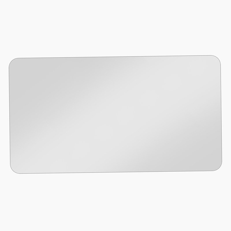Miroir de salle de bain mural avec fonctions antibuée, imperméables et antidéflagrantes pour plus de sécurité et de clarté