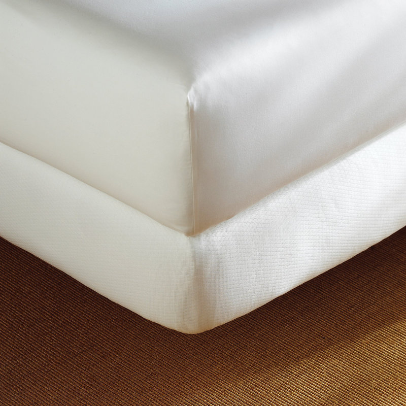 Basics Box Spring Cover, White, King