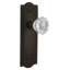 Meadows Plate with Crystal Door Knob-910607140