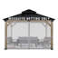 Moustiquaire pour pavillon de jardin Aoodor-95272003-95272007