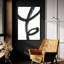 'Inky 3' by Farida Zaman Acrylic Glass Wall Art, 24" x 36"