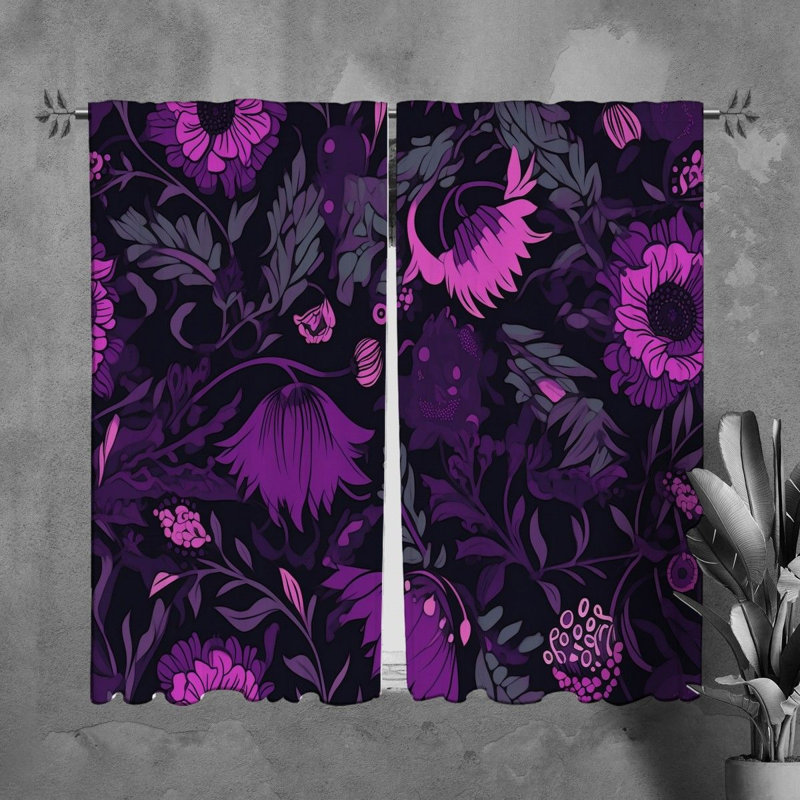 Paire de rideaux obscurcissant en polyester Mickenzie, L 40 po x L 82 po