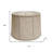 17" Cream Throwback Drum Linen Lampshade-1170651512-1170651491