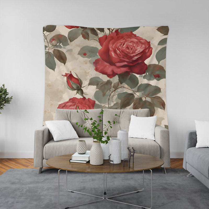 Tapisserie murale, H 88 po x l 104 po x P 1,2 po
