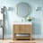 Maho 35.4'' Single Bathroom Vanity with Engineered Stone Top