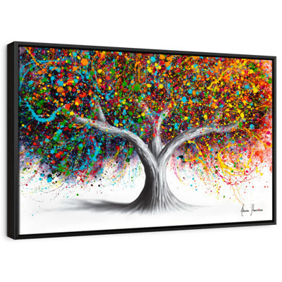 Tree Of Celebration Canvas Print