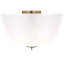 Brisa 3 - Light Semi Flush Mount