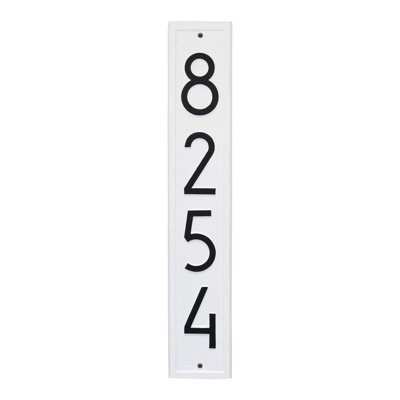 Vertical Modern Personalized Wall Mount