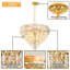 Lustre en cristal rond Φ60cm