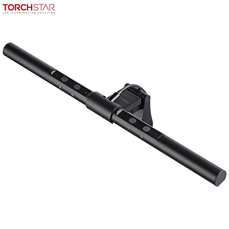Auto-Dimming LED Screen Light Bar, Computer Monitor Light, 4 Light Modes, No Glare, Touch Control