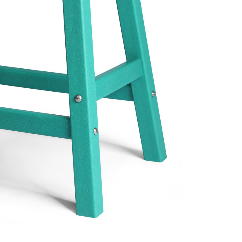 Tabouret de bar Laguna, Tabouret de comptoir (siège d’une hauteur de 24, Vert