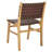 Alston Woven Leather & Solid Wood Dining Chair-1018038648