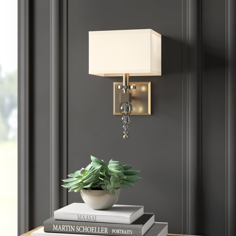 Kristine Armed Sconce, Aged Brass