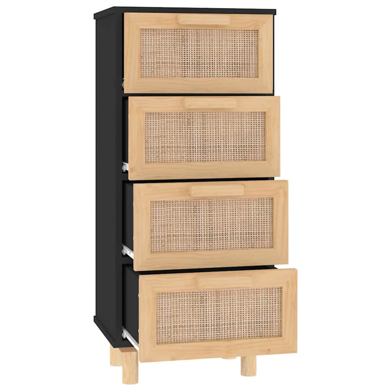 Eveline 40cm Sideboard, Black