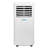 7000 BTU (5100 BTU DOE) 3-in-1 Portable Air Conditioner with 2-Speeds Fan, Dehumidifier, Remote and LCD Panel