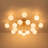 Carren 12 - Light Sputnik Glass Semi Flush Mount-112729379-110593345