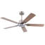Ventilateur de plafond 42 po avec lumière et télécommande - Ventilateur moderne à profil bas avec moteur à courant continu réversible à 6 vitesses, DEL à 3 couleurs à intensité variable, pales à finition double (deux options de couleur)-129192767-129192769