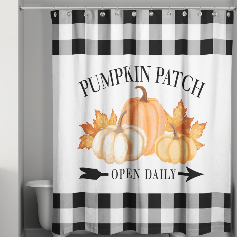 Gingham Shower Curtain