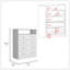 Commode 4 tiroirs Pérou, plateau supérieur, 1 tablette ouverte-1439222194