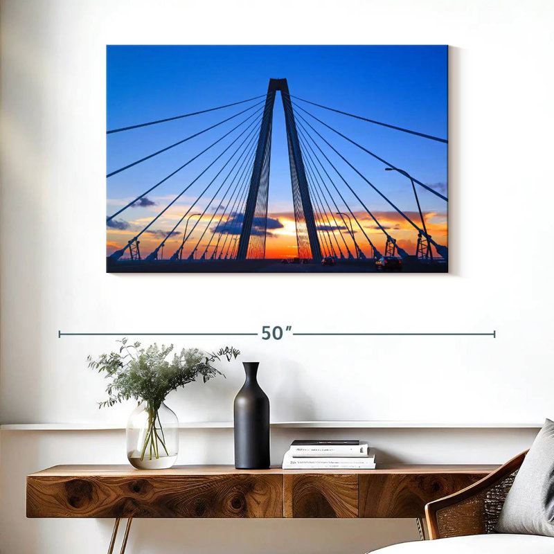 Lilie Ravenel Bridge Tower, H 26 po x l 39 po