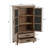 Angela 48" H 2 - Door Accent Cabinet