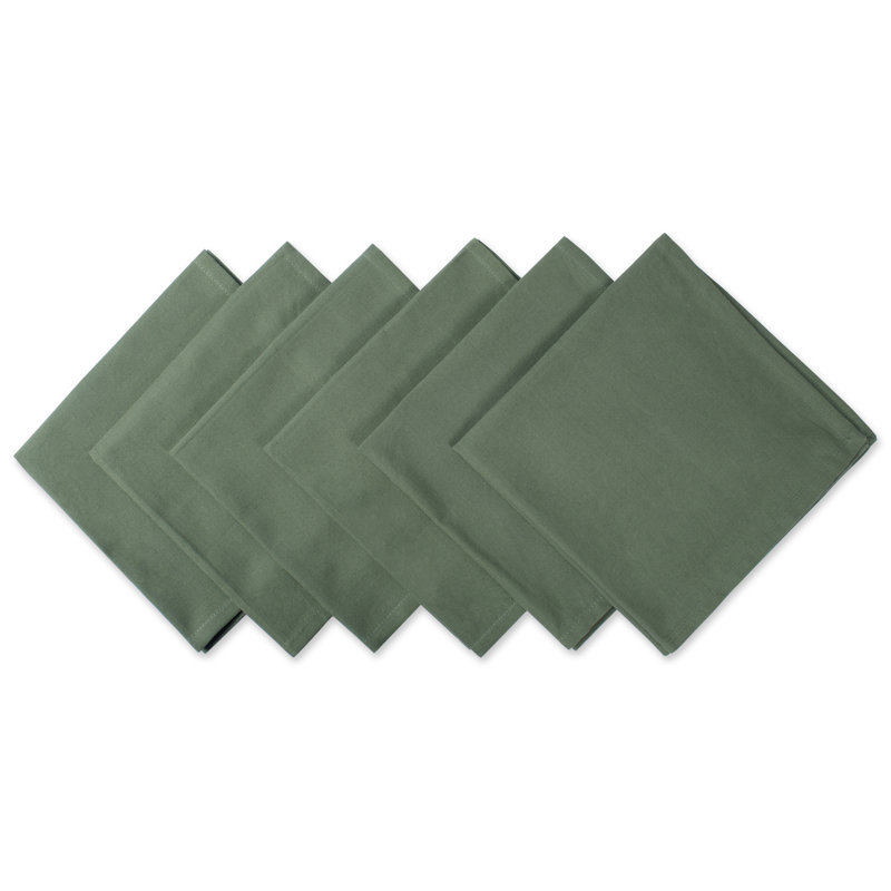 Serviette de table en coton 20 po Scheffler, Sauge