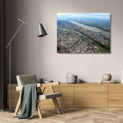 Vue aérienne de New York