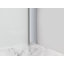 Porte de douche à charnière sans cadre 60 po x 72 po Belmore GS-105552727-30108636