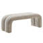 Banc d'appoint en chenille 50,5 po Modway Dax-95616614
