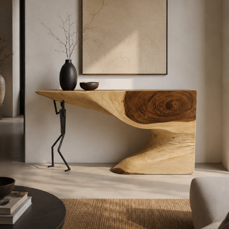 Console 59 po Striking Live Edge