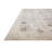 Monroe Oriental Machine Woven Polyester Area Rug in Gray/Ivory-87054033