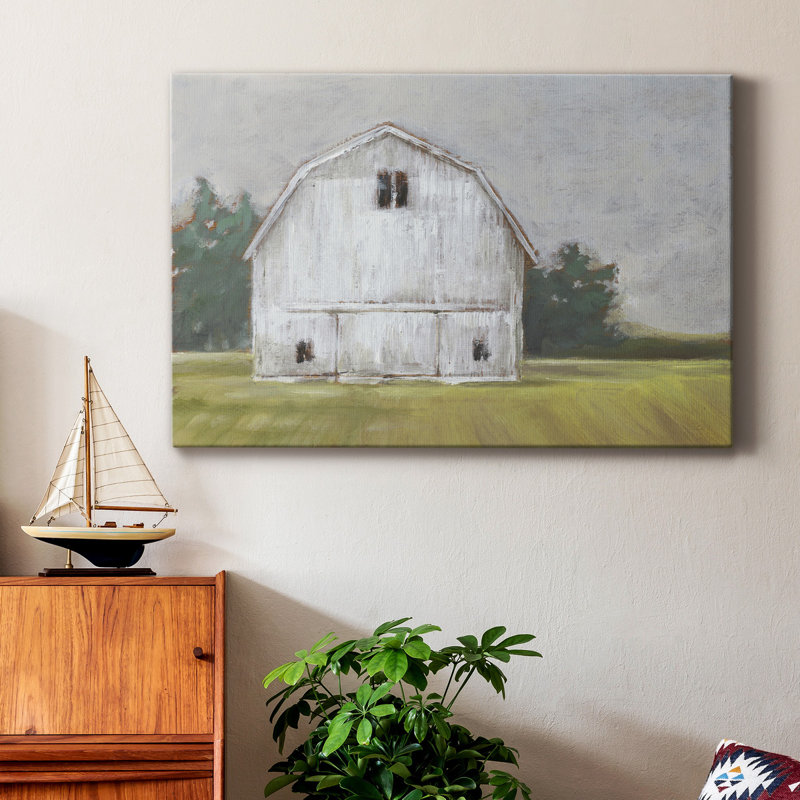 «Rustic Barnyard I», reproduction sur toile tendue, H 36 po x l 24 po x P 1 po