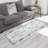 Oriental Machine Washable Rugs Vintage Floral Area Rug for Living Room Bedrooms Non Slip Rugs for Playroom Office Kitchen-1430965403