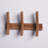 Algarin Solid Wood Wall 3 - Hook Wall Mounted Coat Rack-1832121587