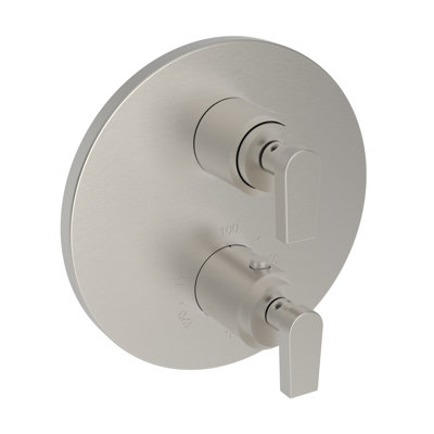 Dorrance 1/2" Round Thermostatic Trim Plate With Handle
