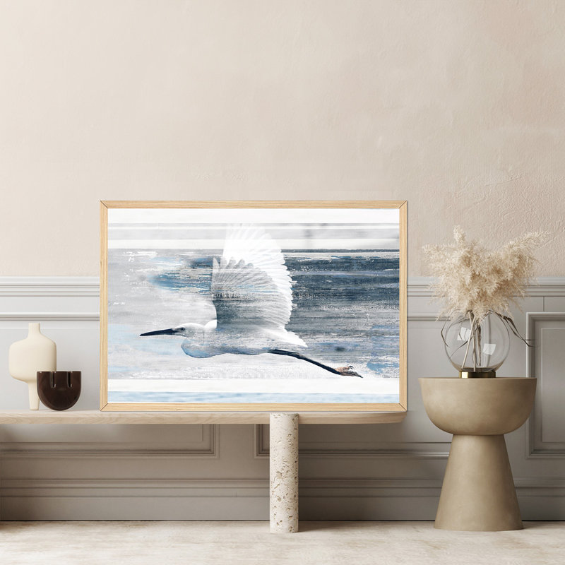 Shore Bird In Flight Print