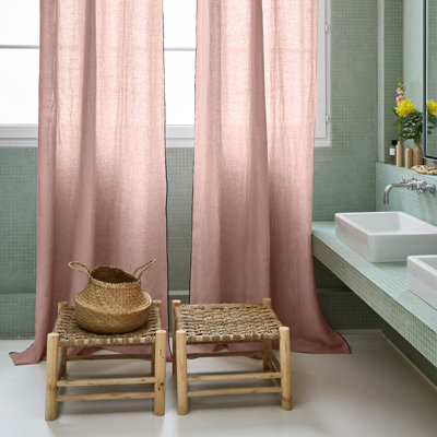 Carlina Pencil Pleat Semi Sheer Sliding Curtain