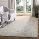 Linsly Geometric Handmade Tufted Wool/Cotton Light Green/Ivory Area Rug