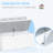 Furniture - Gray Storage Bench With Ample Room For 27L Interior Chest Gray, ' Bedroom &