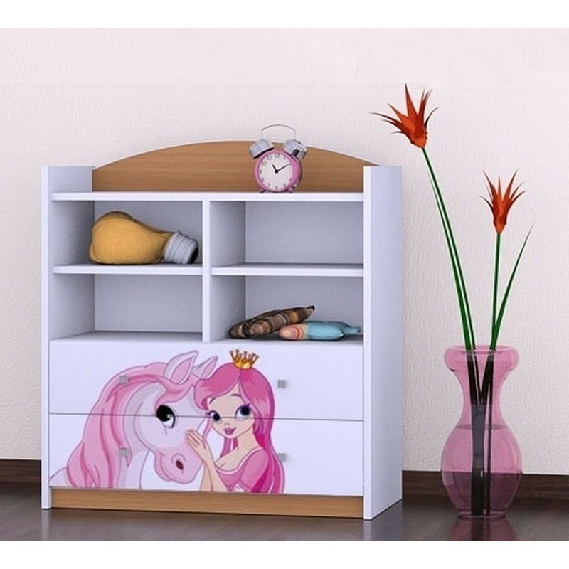 Johanna 96cm H X 86cm W Kids Cube, Natural