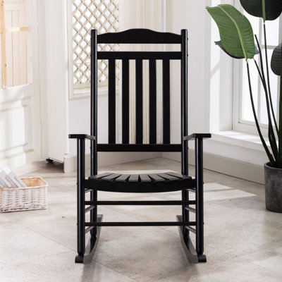 Chaise berçante pour l'extérieur avec petite table d'appoint Napavine