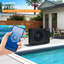 Pompe à chaleur pour piscine - 40 000 BTU-220V, noir-121403404