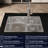 32"X19"X10" Embedded Sink, S304 Stainless, Satin Finish, Reduces Noise Significantly, Long-Lasting Sink Stainless Steel, Noise-Blocking Pad, Construction