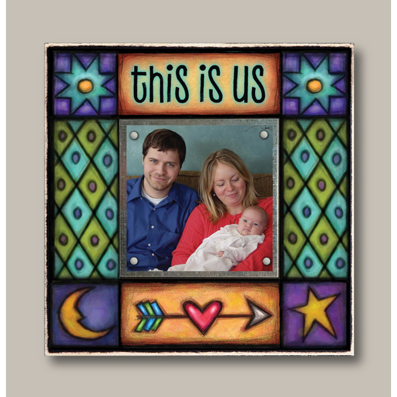 Haraway Orange Matte Picture Frame