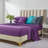 8-Piece Bohemian Striped Bedding Quilt Set Comforter and Sheet Set Soft Microfiber Complete Bedding Sets for All Season-122486562-122486575