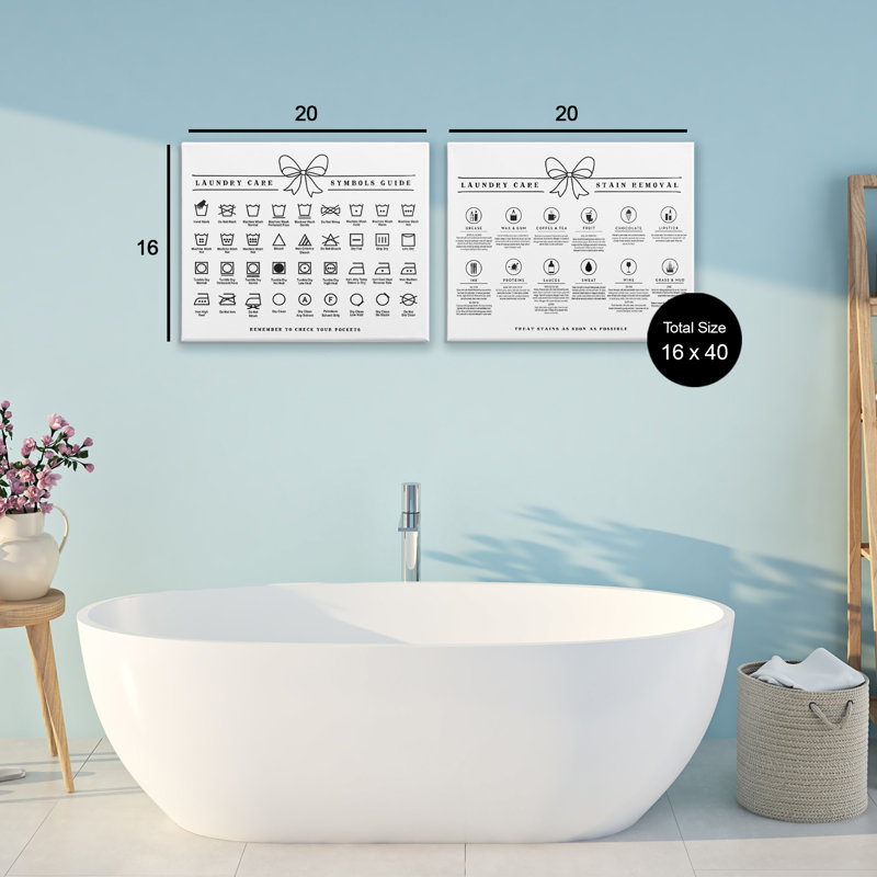 Ensemble de toiles 2 pièces, H 16 po x l 20 po